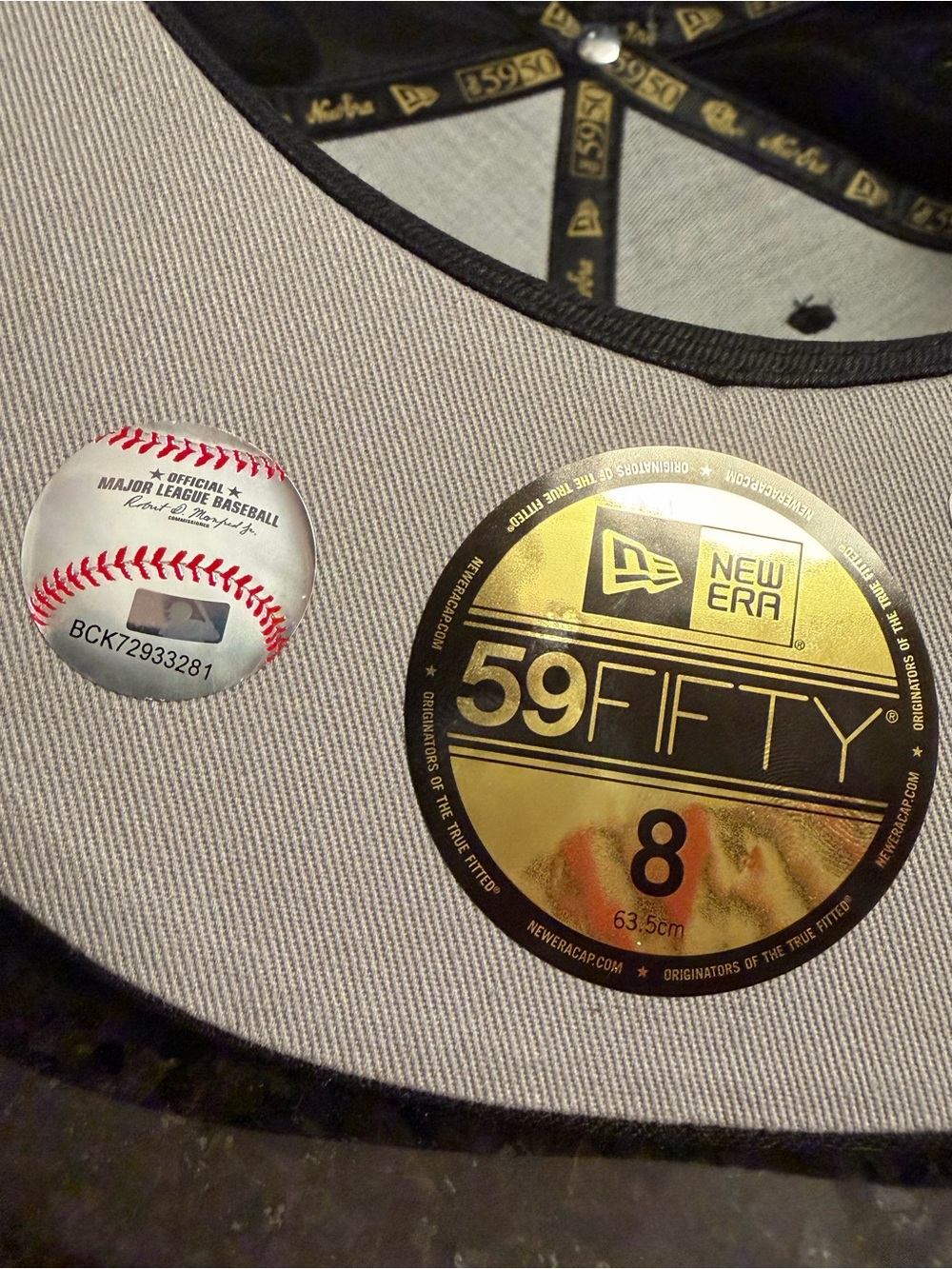 New Era -  Boston Sox 2025 “59FIFTY Day” Gold Leaf Fitted Hat (New) *Limited* - Picture 8 of 16